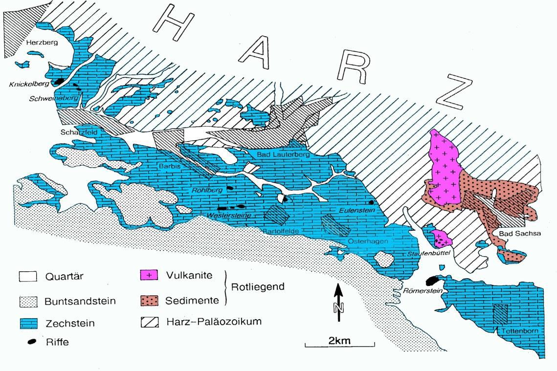 Das ZechsteinMeer ein europäisches Binnenmeer vor 250 Mio. Jahren
